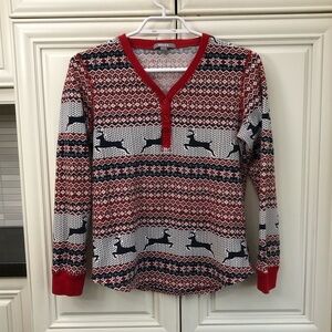 MEXX women’s l/s waffle top